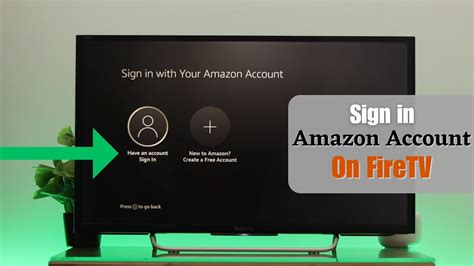 Fire Tv Sign In To Amazon Account [how To On Stick Cube] Youtube