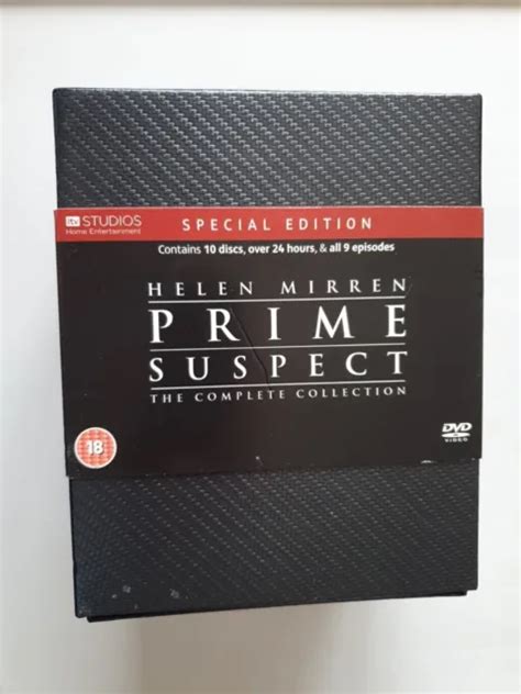 Prime Suspect Complete Collection Dvd Disc Box Set Case Files Helen