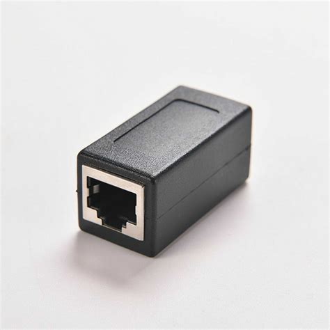 Rj45 Connector Coupler Cat6 Ethernet Network Lan Extender Extension