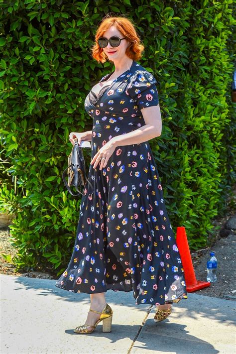 Christina Hendricks Instyle Day Of Indulgence Party In La • Celebmafia