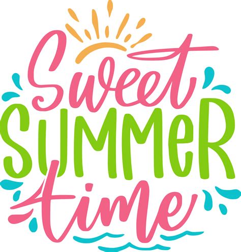 Summer Svg Sweet Summer Time By Dapiyupi Thehungryjpeg