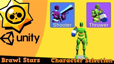 Character Selection And Switching Scene Unity Tutorial Youtube