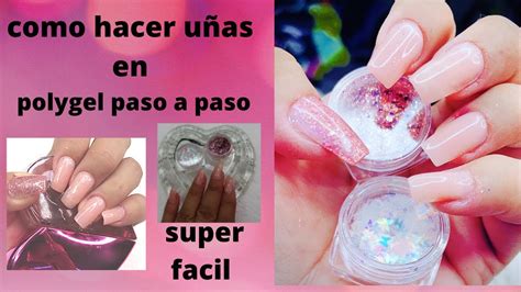 C Mo Hacer U As En Polygel Paso A Paso Super Facil Youtube