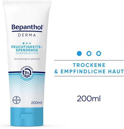 Bepanthol DERMA Feuchtigkeitsspendende Körperlotion 200 ml Tube kaufen