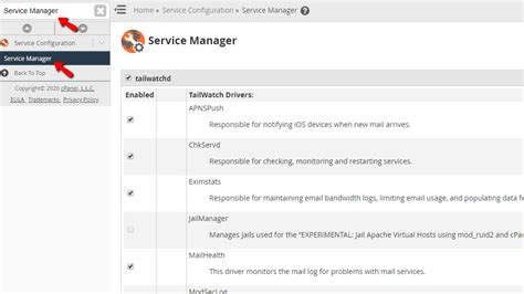 Using The Service Manager Feature In Whm Hostarmada