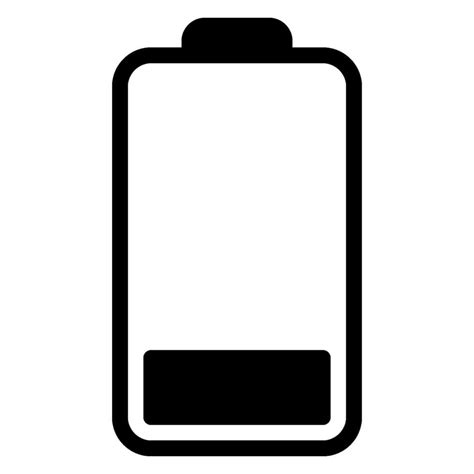 Battery Glyph Icon 40506174 Vector Art At Vecteezy