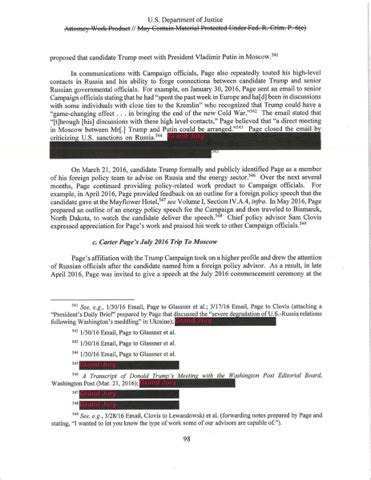 Read The Mueller Report The Full Redacted Version Annotated