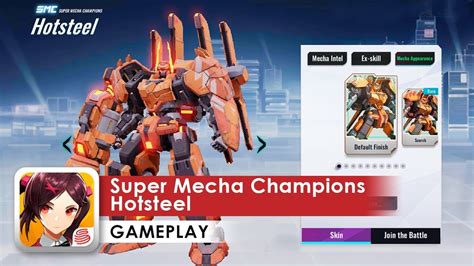 Super Mecha Champions Test Game Hd Android Hotsteel Mecha Youtube