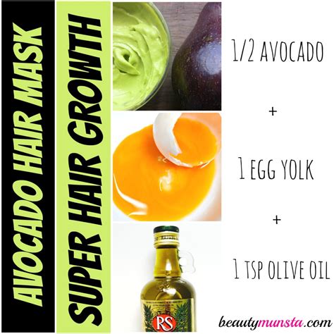 Avocado Hair Mask Recipes For Luxurious Hair Beautymunsta Free Natural Beauty Hacks And More