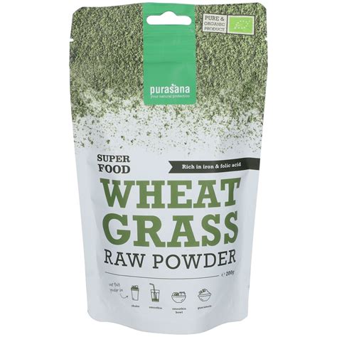 Purasana WHEAT GRASS RAW POWDER 200 G Shop Apotheke At