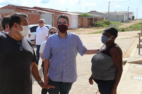 Jarbas Filho é recebido por moradores nas ruas de Lagoa Grande Blog