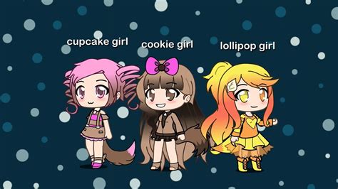 Cookie Girl Cartoon Gacha Life Youtube