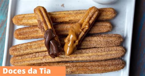 Receita De Massa De Churros Simples Deliciosos E Irresist Veis