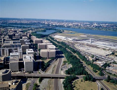 Aerial View Of Crystal City Virginia Library Of Congress