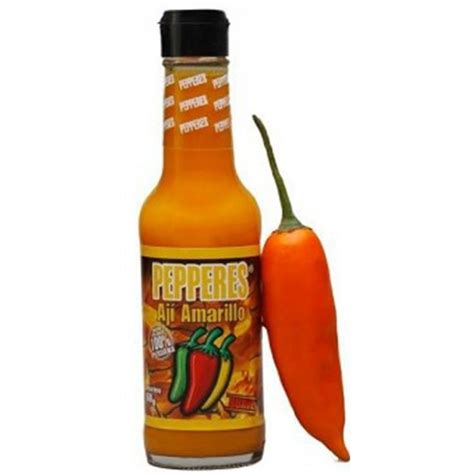 Aji Amarillo Sauce Piquante Liquide Pepperes G