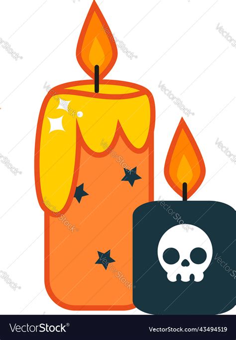 Burning Candle Clip Art