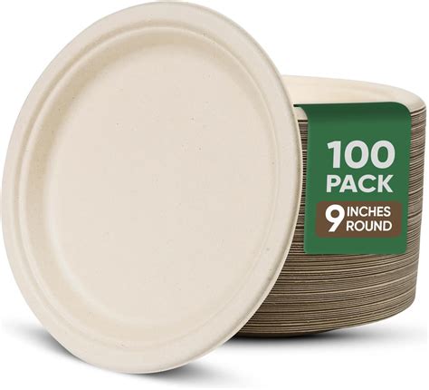 Amazon Taidmiao Paper Plates Inches Pack Disposable Plates