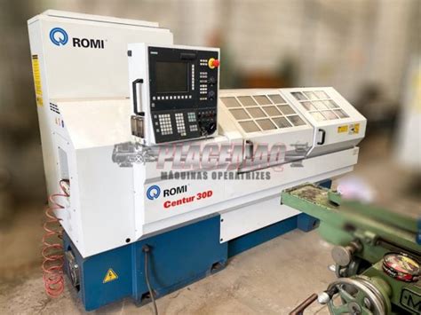 Cnc Lathe Romi Centur D In S O Paulo Brazil