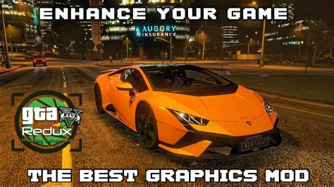 HOW TO INSTALL REDUX MOD IN GTA 5 WITHOUT ERROR Best Graphics Mod For