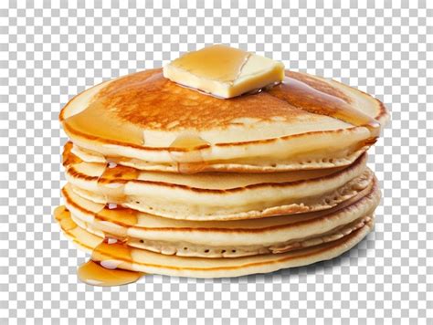 Premium Psd Pancakes Isolated On Transparent Background Png Psd