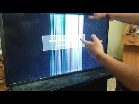 How To Repair Vertical Bars On Led Tv Display How To Fix Samsung No