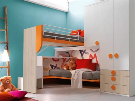 Cameretta Qik Aramis Doimo Cityline Con Letto A Soppalco Scontata