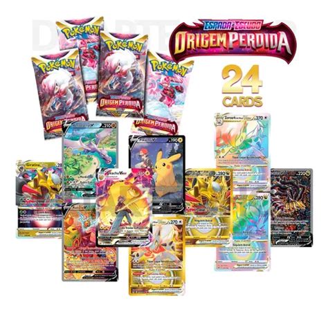 Pokem N Cole O Booster Pacote Cartas Origem Perdida Mercadolivre