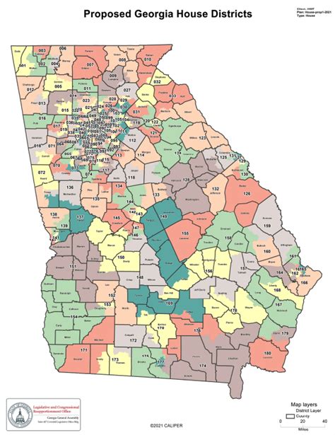 State Senate Approves Georgia House Map Congressional Districts Next