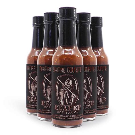 Seafire Gourmet Reaper Hot Sauce Chillibom Hot Sauce Australia