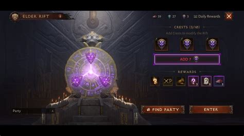 Elder Rift Legendary Crests Necromancer Diablo Immortal