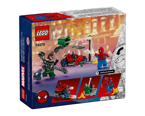 Lego Set 76275 1 Motorcycle Chase Spider Man Vs Doc Ock 2024 Super