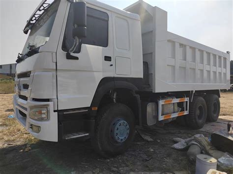 Secondhand 10 Wheels Tipper Used HOWO 375 6X4 Dump Truck Chinese Brand