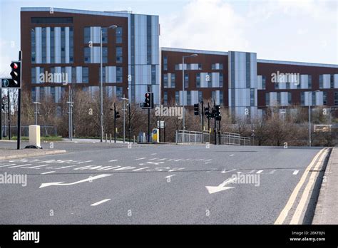 Glasgows South Street During The Covid 19 Lockdown Stock Photo Alamy