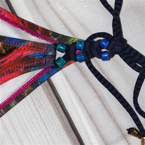 Tigerlily Swim Tigerlily Womens Piece Bikini Set Rainbow Poshmark