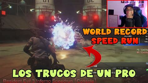 Los Trucos Del Mejor Speed Run Record Mundial De Resident Evil Remake