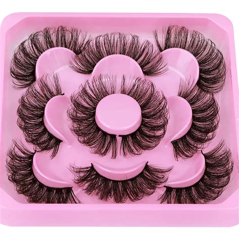 Full Strip Lashes Fluffy Faux Mink Lashes 3d False Eyelashes Thick Volume Eyelashes Fake Eyelash