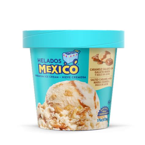 Helados Mexico Salted Caramel Ice Cream Pint Oz Frys Food Stores