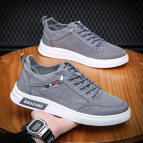 Zapatos Transpirables Con Cordones Para Hombre Zapatillas Originales