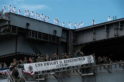 Dvids Images Uss Dwight D Eisenhower Returns From Deployment