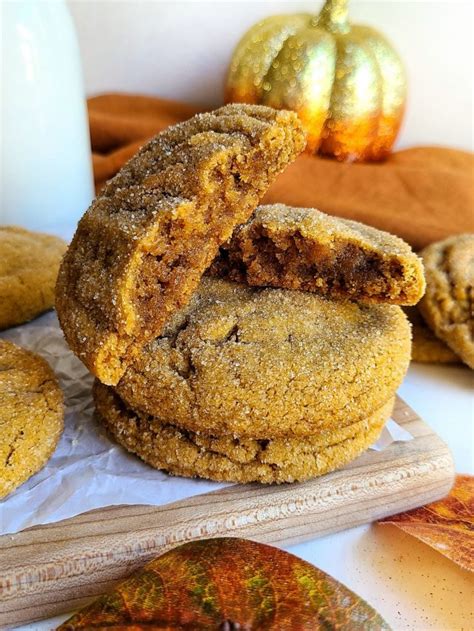 Chewy Pumpkin Cookies Jessie Bakes Treats