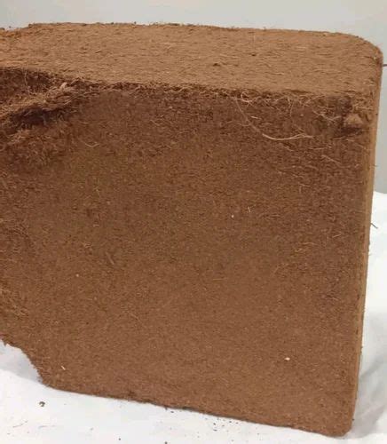 Brown Square Organic Organic Cocopeat Blocks Packaging Type Loose