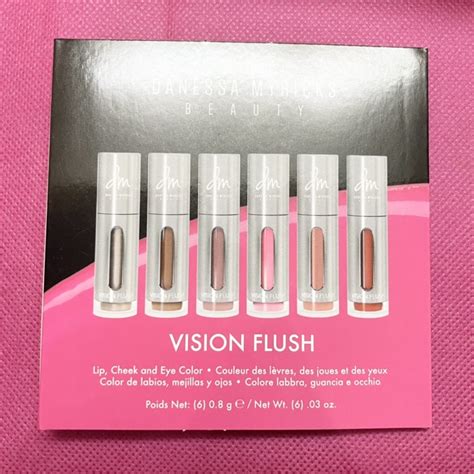 Danessa Myricks Beauty Vision Flush Lip Cheek And Eye Color Card