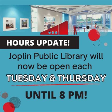 Joplin Public Library | www.joplinpubliclibrary.org/