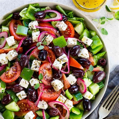 Greek Salad Recipe Jessica Gavin