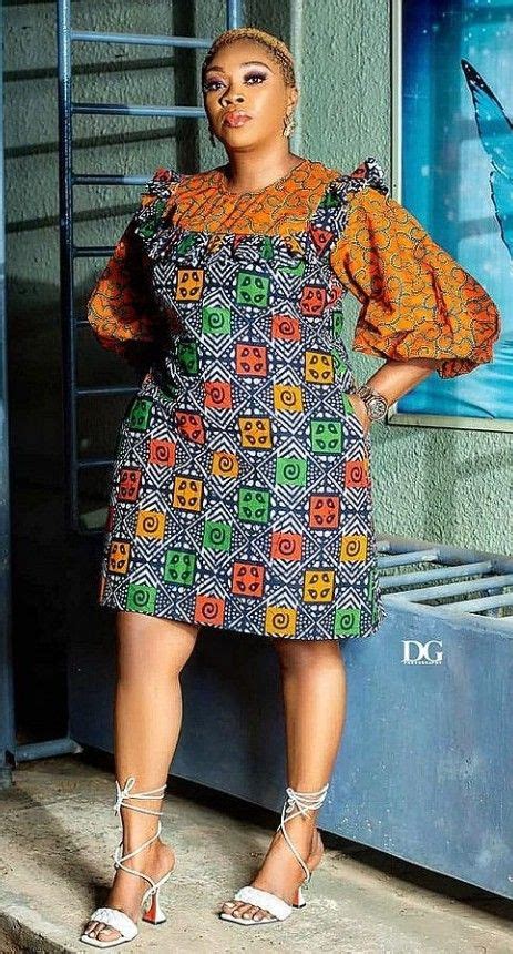 Pin By Anita Issahaku On Afrikan Couture Short African Dresses