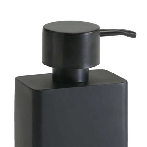 Aquanova Khana Soap Dispenser Black Khadim Reuter