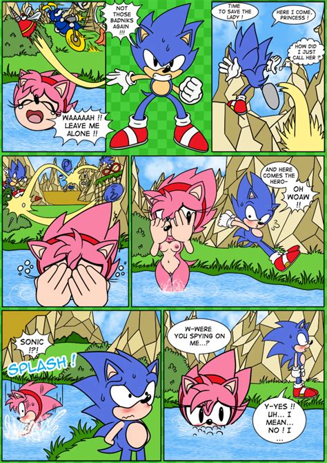 Rule 34 Amy Rose Anthro Attack Badnik Classic Amy Rose Classic Sonic Classic Sonic Universe