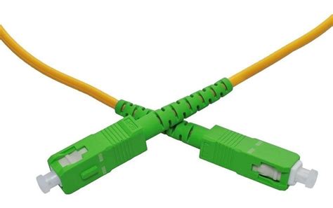 Cordão Óptico Singlemode Simplex Sm Sc apc Fibra Óptica Olt