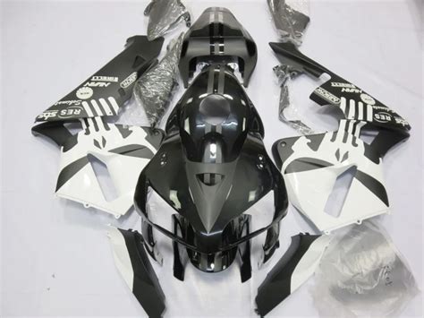 Matte Black W Skull Motocycle Complete Injection Fairing Kit Bodywork