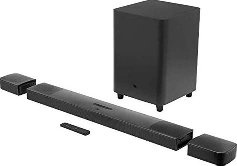 Jbl Bar True Wireless Surround Sound Bar Mit Subwoofer In Schwarz